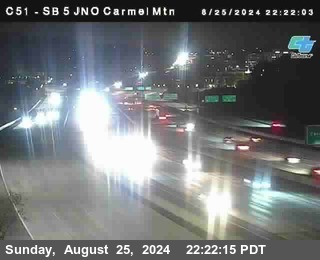 SB 5 at Carmel Mountain Rd.