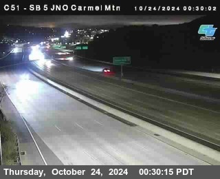 SB 5 at Carmel Mountain Rd.