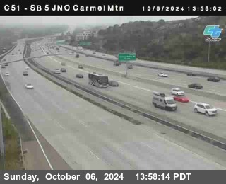 SB 5 at Carmel Mountain Rd.