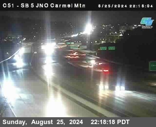 SB 5 at Carmel Mountain Rd.