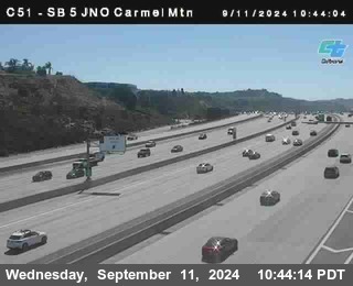 SB 5 at Carmel Mountain Rd.