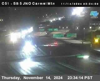 SB 5 at Carmel Mountain Rd.