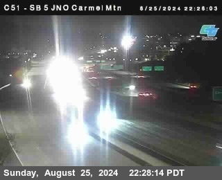 SB 5 at Carmel Mountain Rd.