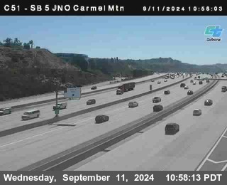 SB 5 at Carmel Mountain Rd.