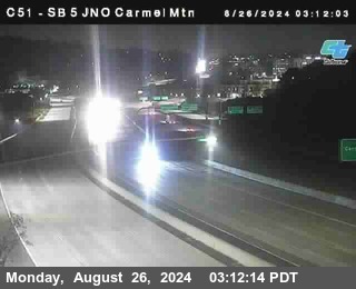 SB 5 at Carmel Mountain Rd.