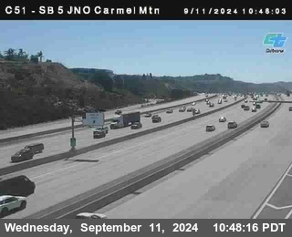 SB 5 at Carmel Mountain Rd.