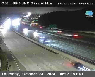 SB 5 at Carmel Mountain Rd.