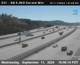 SB 5 at Carmel Mountain Rd.