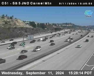 SB 5 at Carmel Mountain Rd.