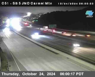 SB 5 at Carmel Mountain Rd.