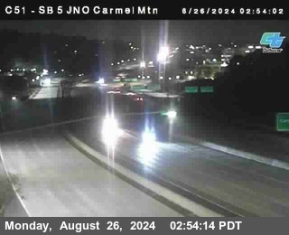 SB 5 at Carmel Mountain Rd.