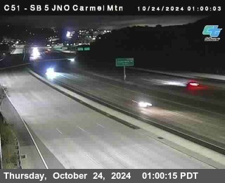 SB 5 at Carmel Mountain Rd.