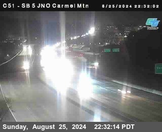 SB 5 at Carmel Mountain Rd.