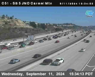 SB 5 at Carmel Mountain Rd.