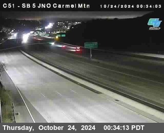 SB 5 at Carmel Mountain Rd.