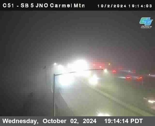 SB 5 at Carmel Mountain Rd.