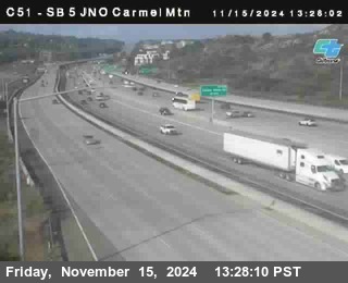 SB 5 at Carmel Mountain Rd.