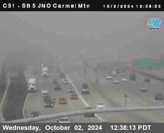 SB 5 at Carmel Mountain Rd.