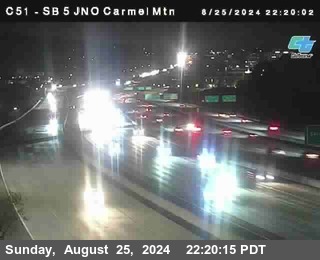 SB 5 at Carmel Mountain Rd.