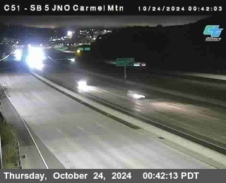 SB 5 at Carmel Mountain Rd.