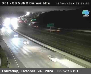 SB 5 at Carmel Mountain Rd.