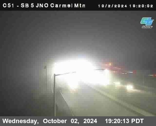 SB 5 at Carmel Mountain Rd.