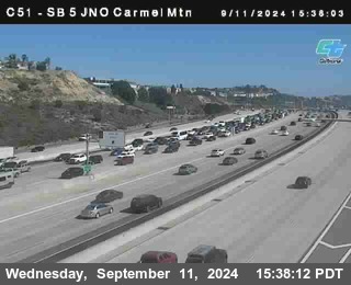 SB 5 at Carmel Mountain Rd.