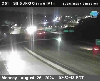 SB 5 at Carmel Mountain Rd.