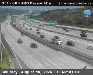 SB 5 at Carmel Mountain Rd.