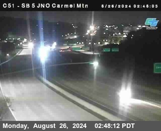 SB 5 at Carmel Mountain Rd.