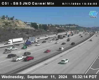 SB 5 at Carmel Mountain Rd.