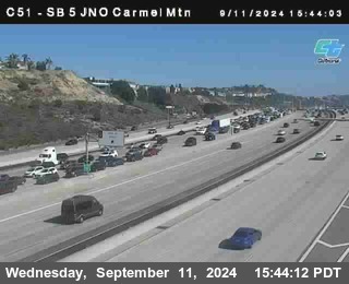 SB 5 at Carmel Mountain Rd.