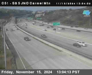 SB 5 at Carmel Mountain Rd.