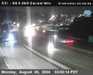 SB 5 at Carmel Mountain Rd.