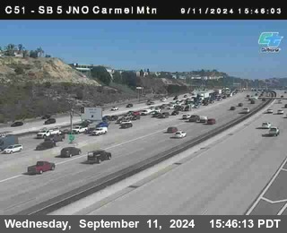 SB 5 at Carmel Mountain Rd.