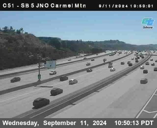 SB 5 at Carmel Mountain Rd.