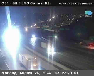 SB 5 at Carmel Mountain Rd.