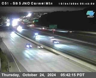 SB 5 at Carmel Mountain Rd.