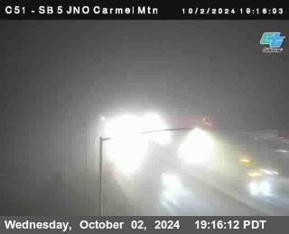 SB 5 at Carmel Mountain Rd.