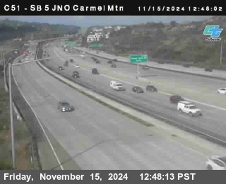 SB 5 at Carmel Mountain Rd.