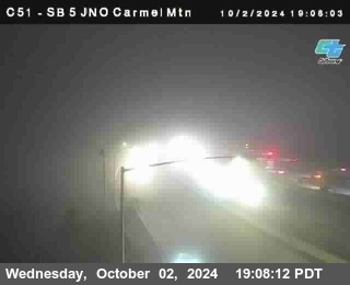 SB 5 at Carmel Mountain Rd.