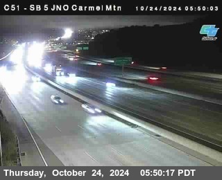 SB 5 at Carmel Mountain Rd.