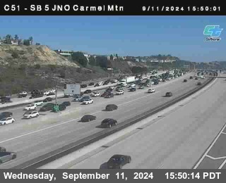 SB 5 at Carmel Mountain Rd.