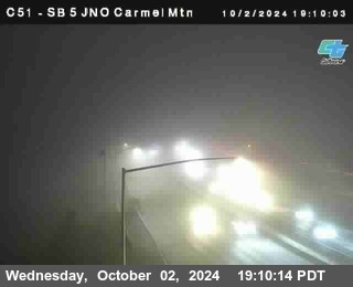 SB 5 at Carmel Mountain Rd.