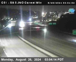 SB 5 at Carmel Mountain Rd.