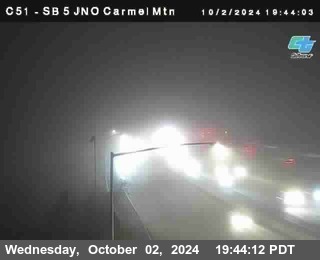 SB 5 at Carmel Mountain Rd.