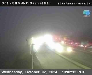 SB 5 at Carmel Mountain Rd.