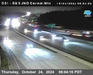 SB 5 at Carmel Mountain Rd.