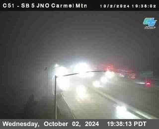 SB 5 at Carmel Mountain Rd.