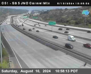 SB 5 at Carmel Mountain Rd.